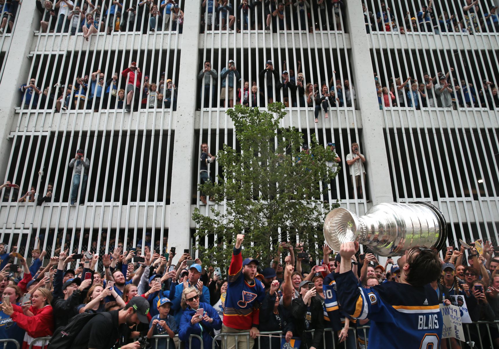 Scenes from Blues Stanley Victory Parade